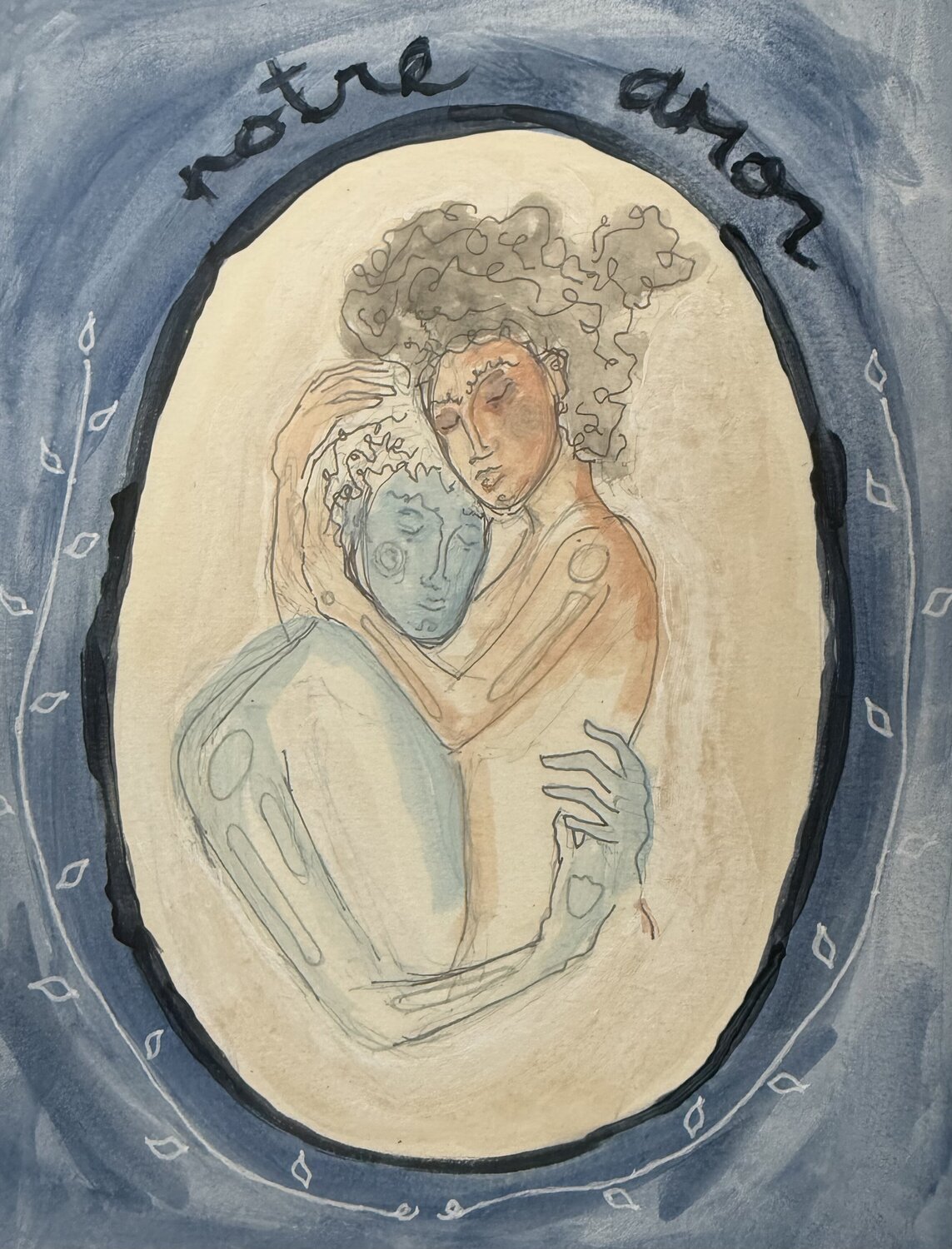 Notre Amor Steven Kenworthy Original painting for sale
