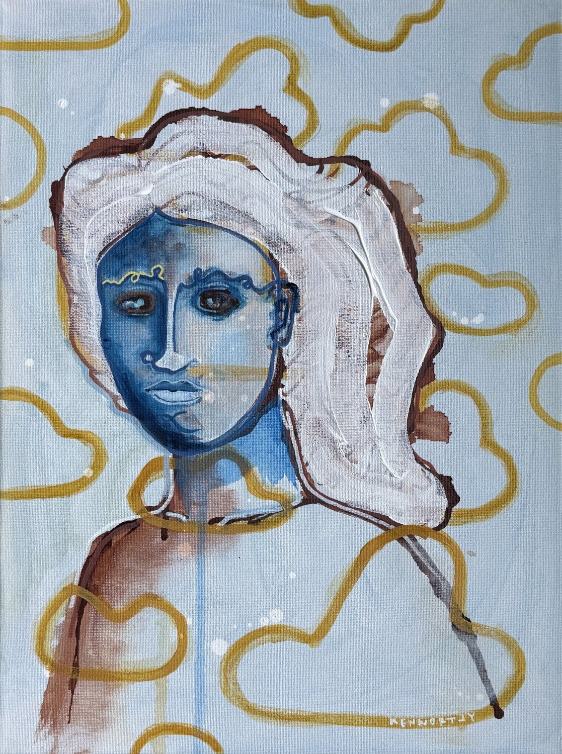 The Jazz Wisp Steven Kenworthy Original painting for sale