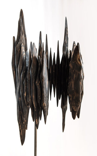 Vibration - circular version by Matteo Cecchinato, Sculpture for Sale on Select