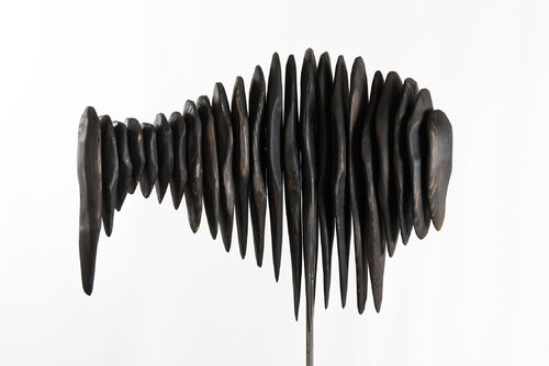 Fish-burnt version by Matteo Cecchinato, Sculpture for Sale on Select