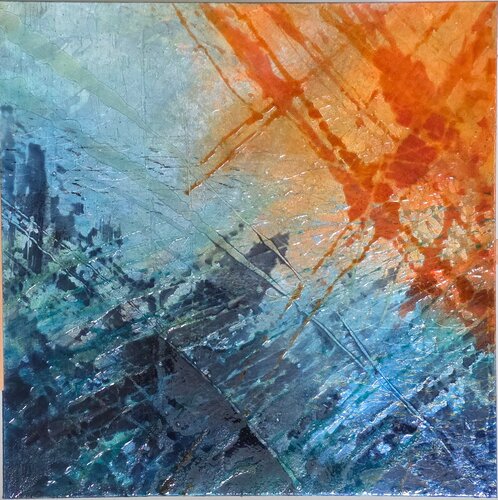 Sea Strings by Elena Shcherbina, Painting for Sale on Select