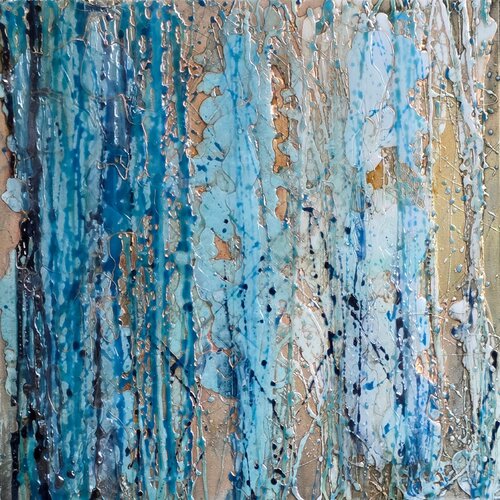 The Seventh Shade of Blue by Elena Shcherbina, Painting for Sale on Select