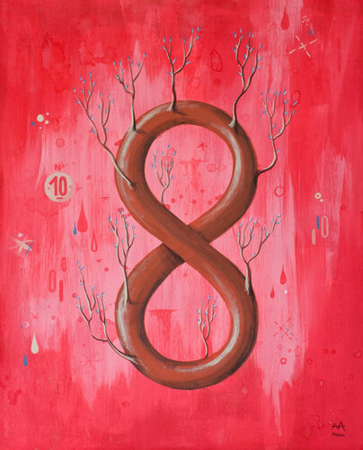 Venganza Natural 10 by Andres Agosin, Painting for Sale on Select