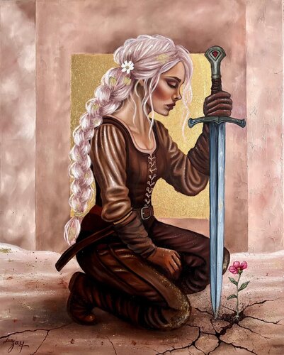 Humility by Lena Bay, Painting for Sale on Select