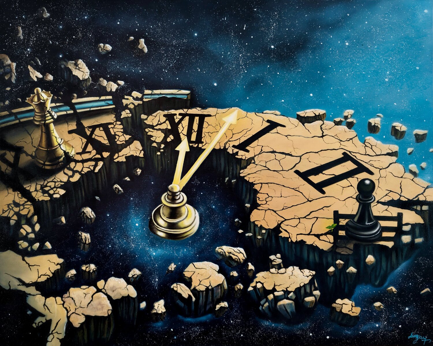 Genesis Lena Bay Original painting for sale