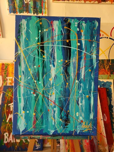 FATHER OCEAN by Paco Soleil, Painting for Sale on Select