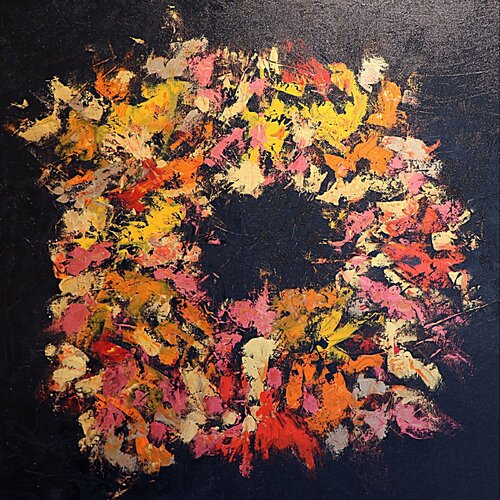 Autumn Leaves by Harmeet Singh, Painting for Sale on Select