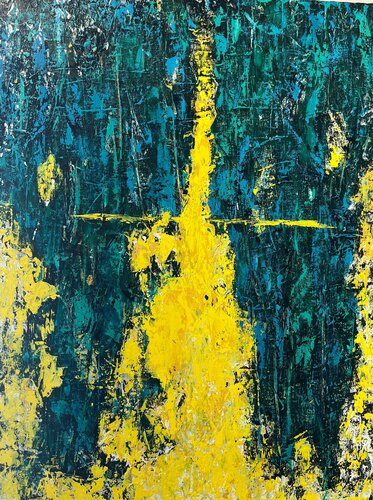 Axis of Return by Harmeet Singh, Painting for Sale on Select