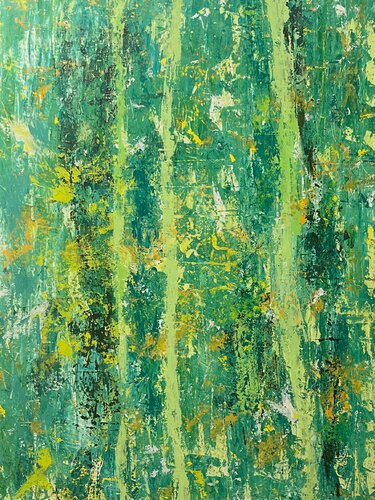 When the Earth Wakes by Harmeet Singh, Painting for Sale on Select