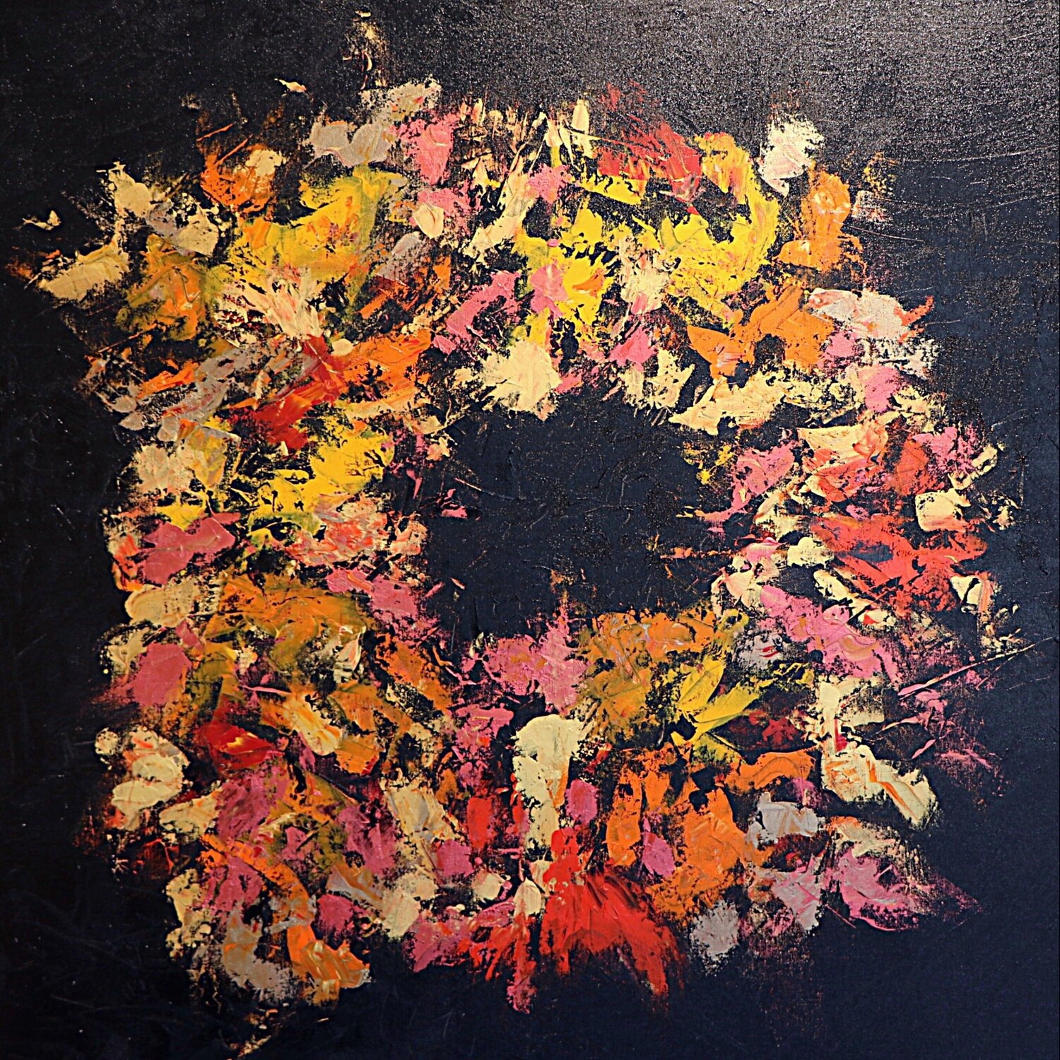 Autumn Leaves Harmeet Singh Original painting for sale