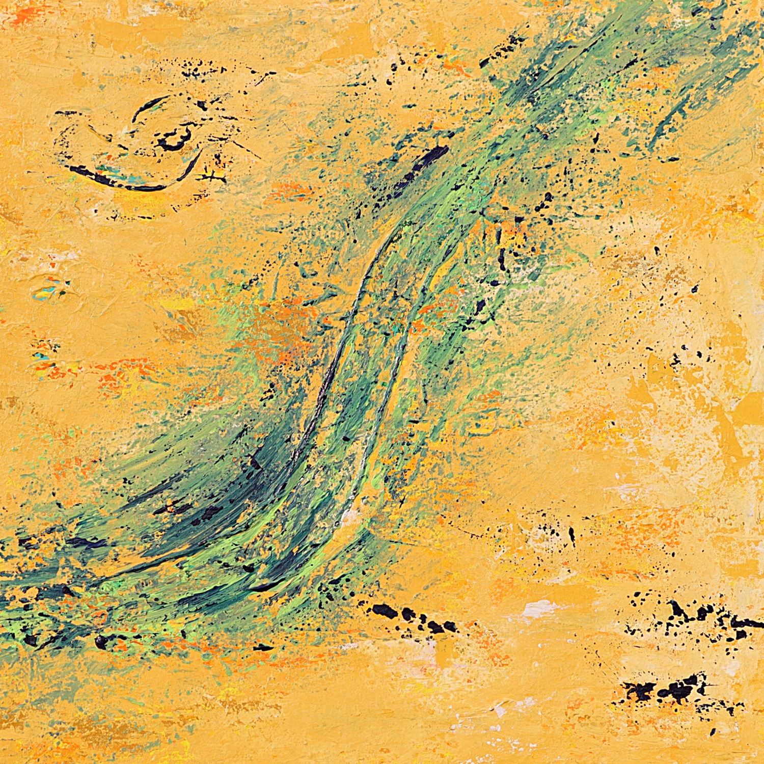 Spiral Passage Harmeet Singh Original painting for sale