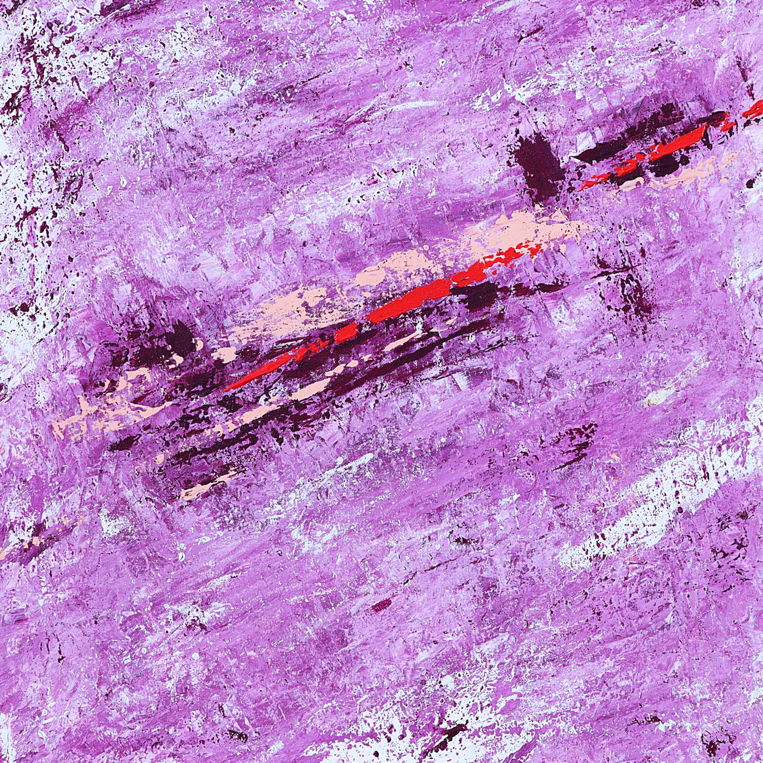 Scar Line Harmeet Singh Original painting for sale
