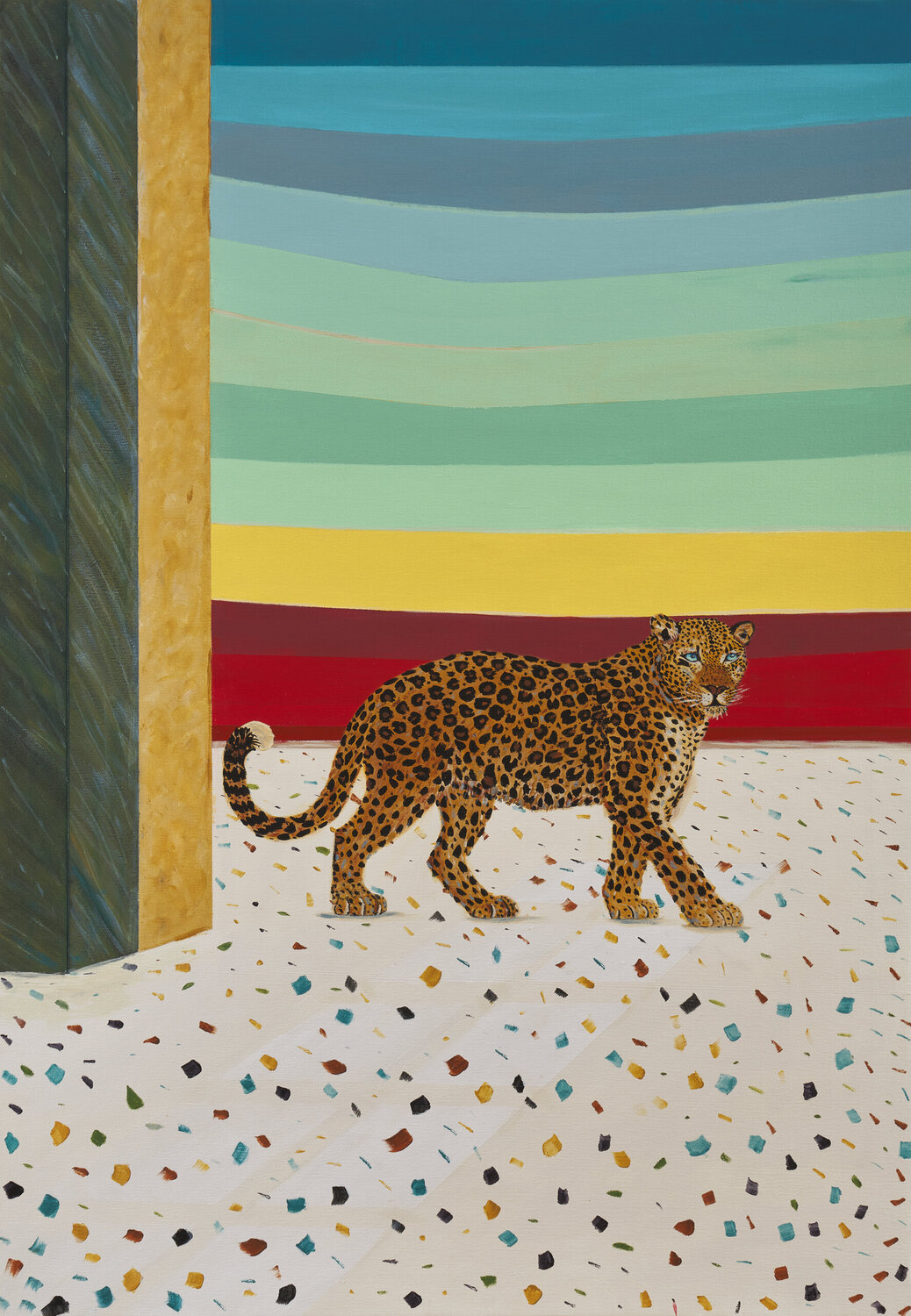 On The Wall, 2026. María Cortés Original painting for sale