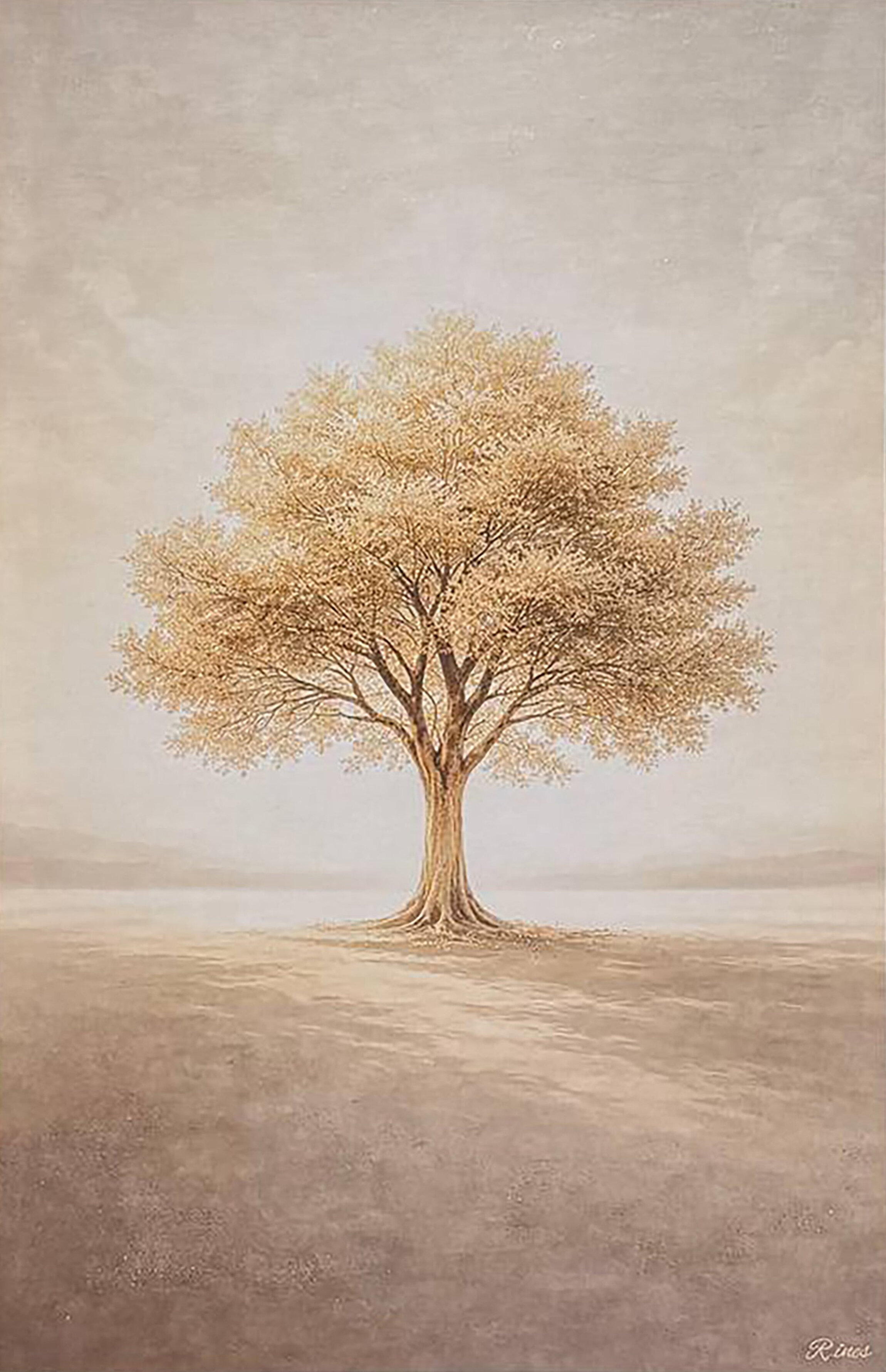 Golden Silence Tree