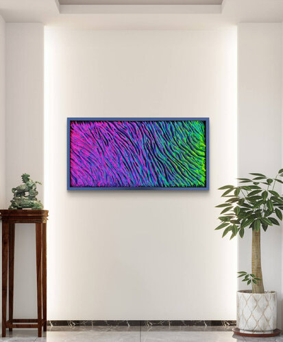 Peinture sculpturale abstraite - œuvre unique - Garantie à vie by Marija Ruisi, Painting for Sale on Select