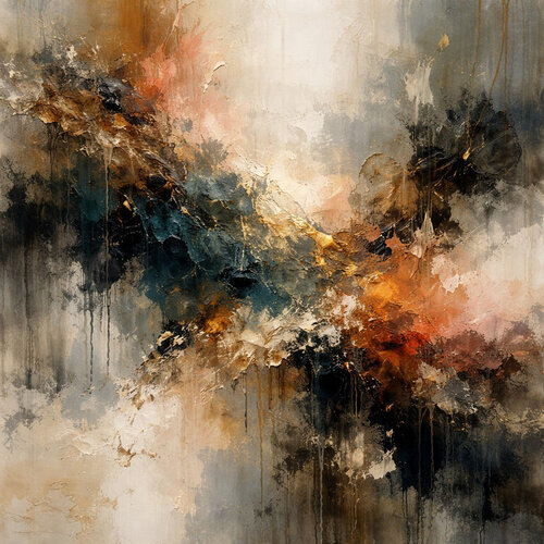 Convergence Silencieuse by Marija Ruisi, Painting for Sale on Select