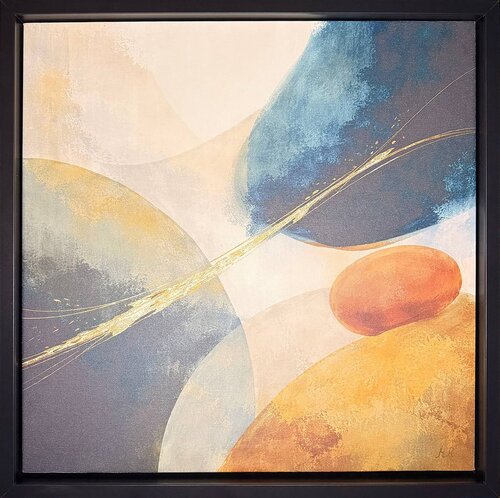 Équilibre Solaire — Peinture abstraite contemporaine by Marija Ruisi, Painting for Sale on Select