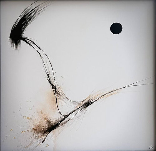 Peinture sculpturale abstraite - œuvre unique - Garantie à vie by Marija Ruisi, Painting for Sale on Select