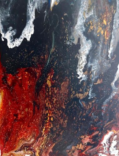 Volcanic Memory by Marija Ruisi, Painting for Sale on Select