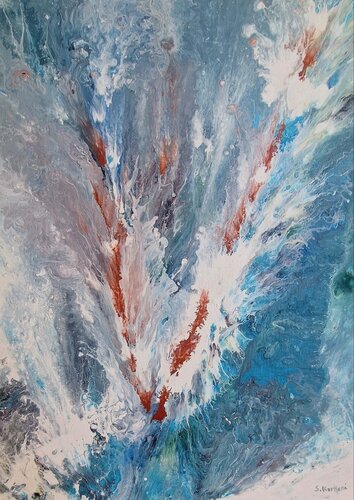 Eternal Flow by Marija Ruisi, Painting for Sale on Select