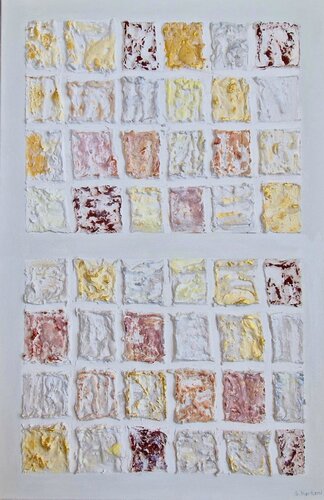 Golden Matrix by Marija Ruisi, Painting for Sale on Select