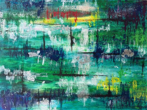 Emerald Dominion by Marija Ruisi, Painting for Sale on Select