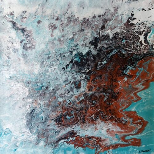 Where Two Worlds Meet by Marija Ruisi, Painting for Sale on Select