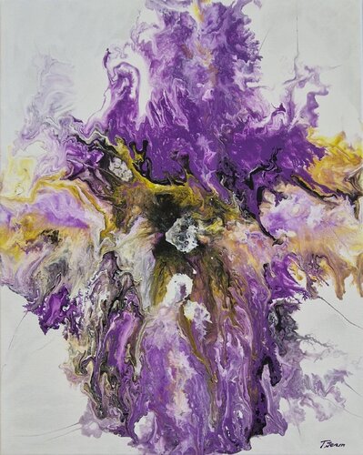 Amethyst Ascension by Marija Ruisi, Painting for Sale on Select