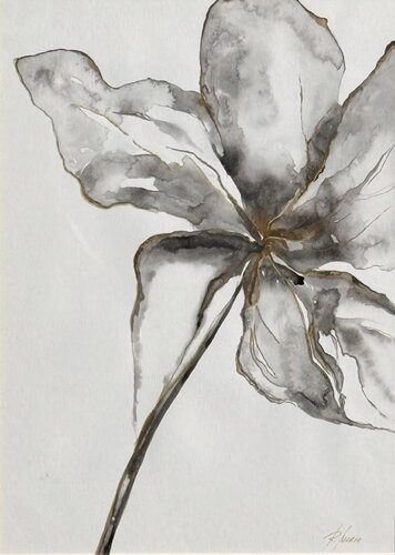 Silent Bloom by Marija Ruisi, Painting for Sale on Select