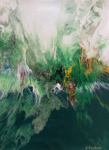 The Garden Beyond Time by Marija Ruisi, Painting for Sale on Select
