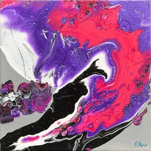 Hot Static by Marija Ruisi, Painting for Sale on Select