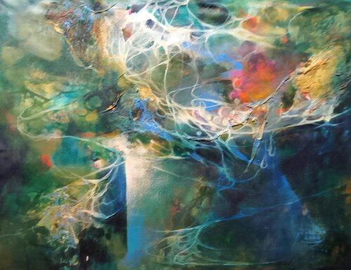 Light That Unites All by Marija Ruisi, Painting for Sale on Select
