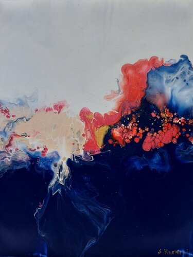 Beyond the Blue by Marija Ruisi, Painting for Sale on Select
