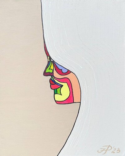 The Color of Her Silence by Marija Ruisi, Painting for Sale on Select