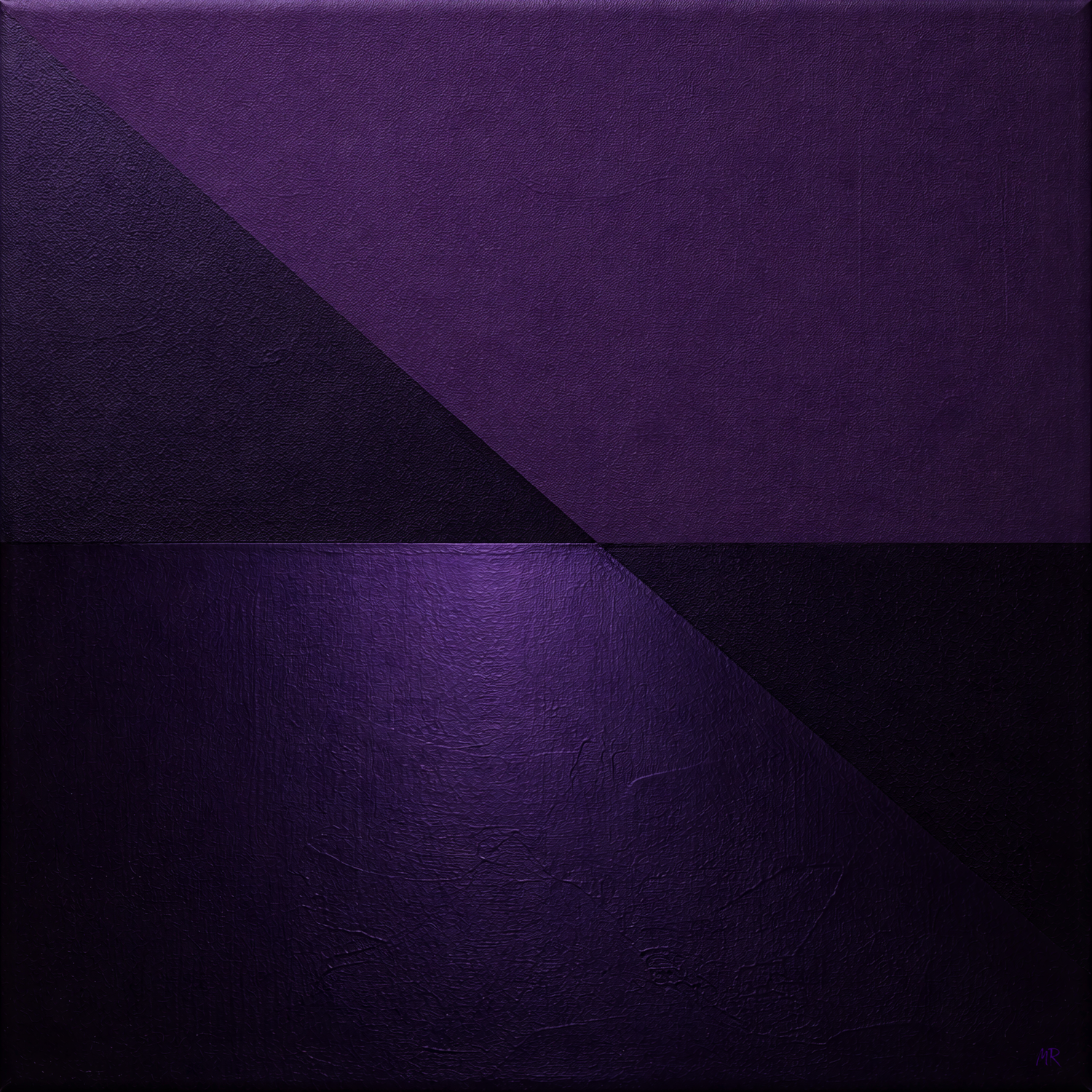 Violet Absolute Balance Marija Ruisi Original painting for sale