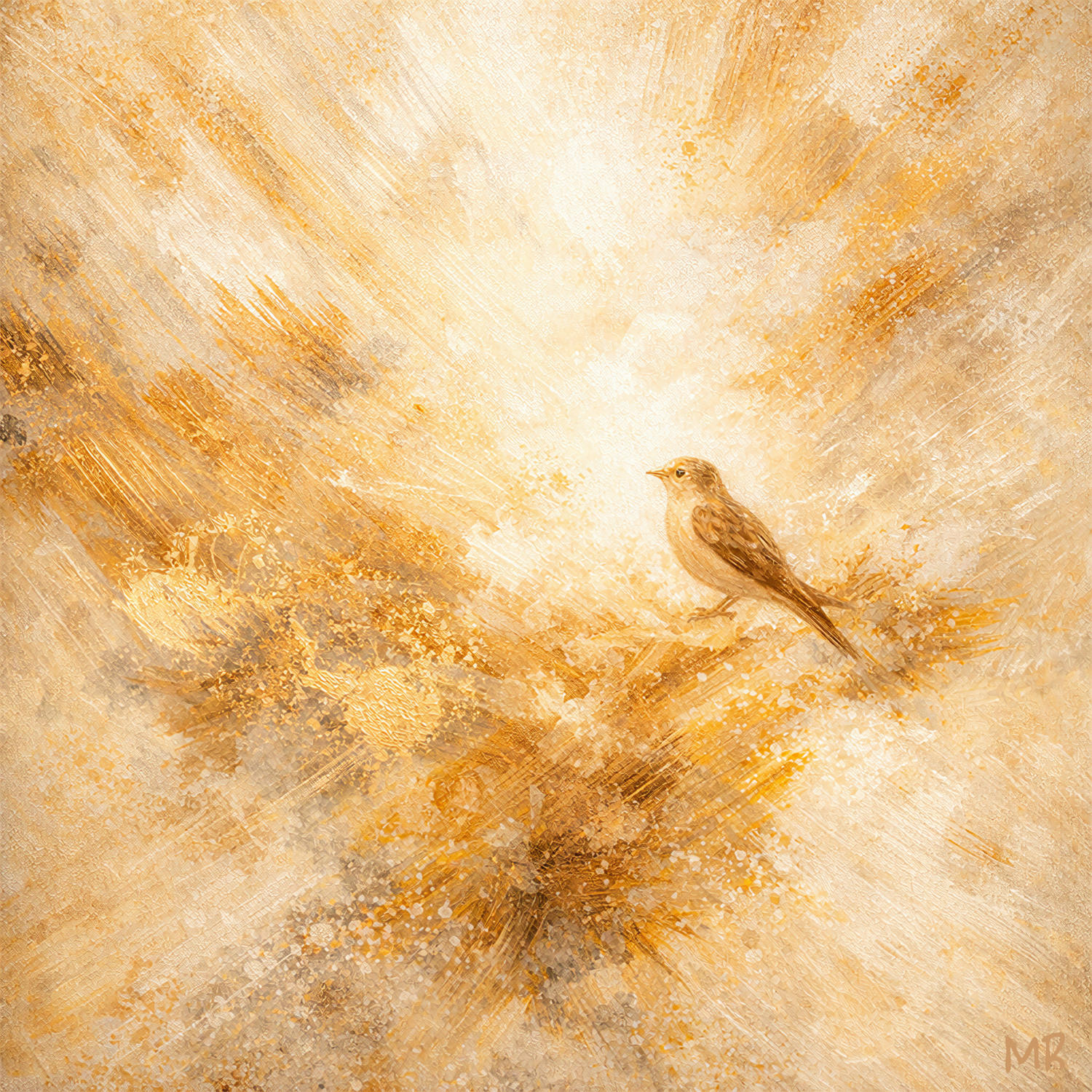 L’Oiseau d’Or Marija Ruisi Original painting for sale