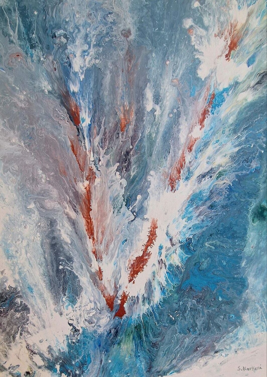 Eternal Flow Marija Ruisi Original painting for sale
