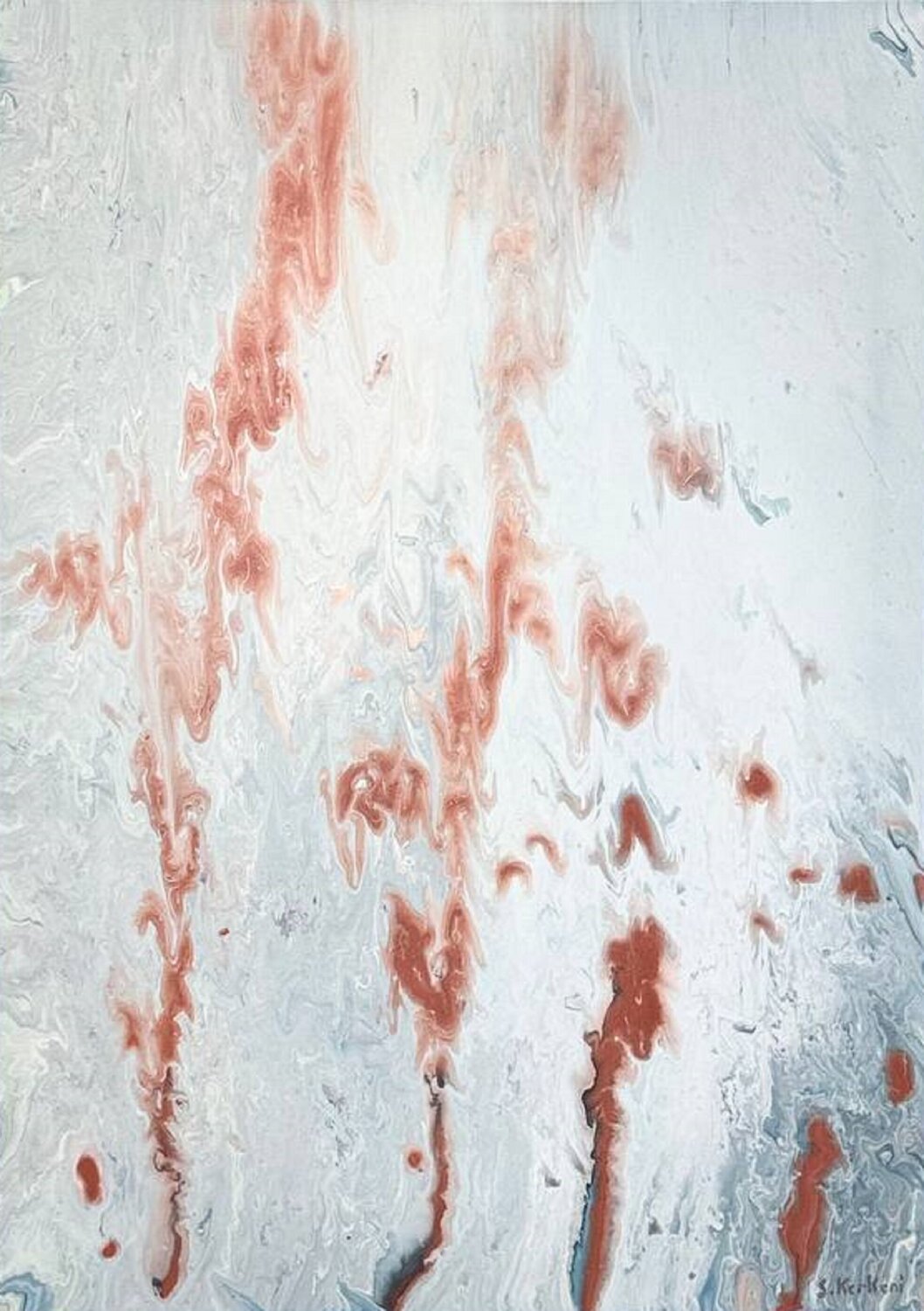 Arctic Clay Marija Ruisi Original painting for sale