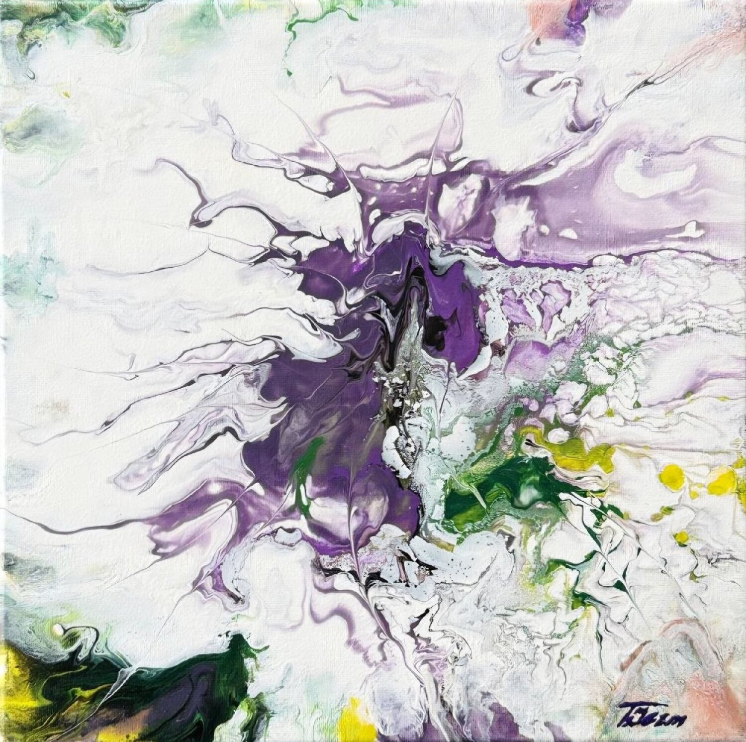 Lavender Awakening Marija Ruisi Original painting for sale