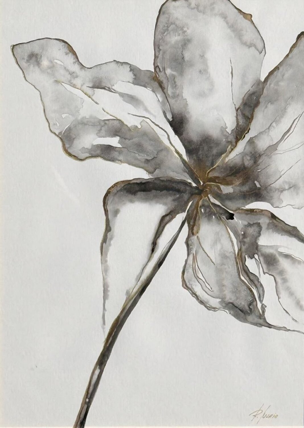 Silent Bloom Marija Ruisi Original painting for sale
