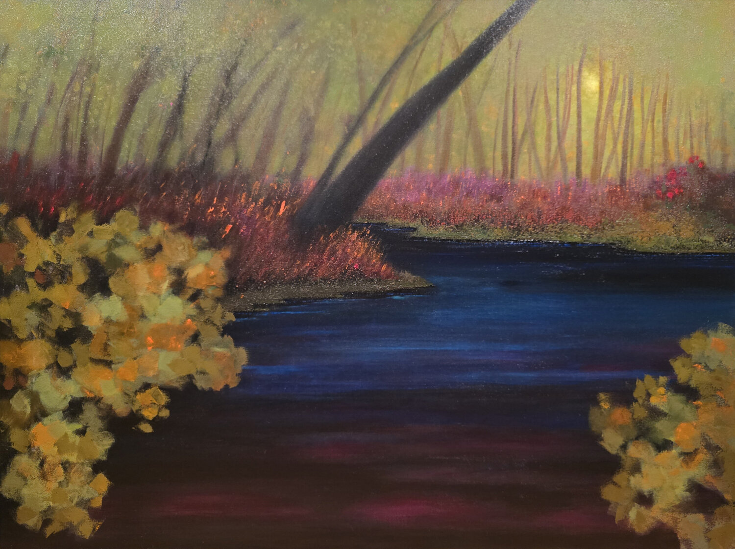 Delight in Stillness Faith Patterson Originalgemälde zu verkaufen