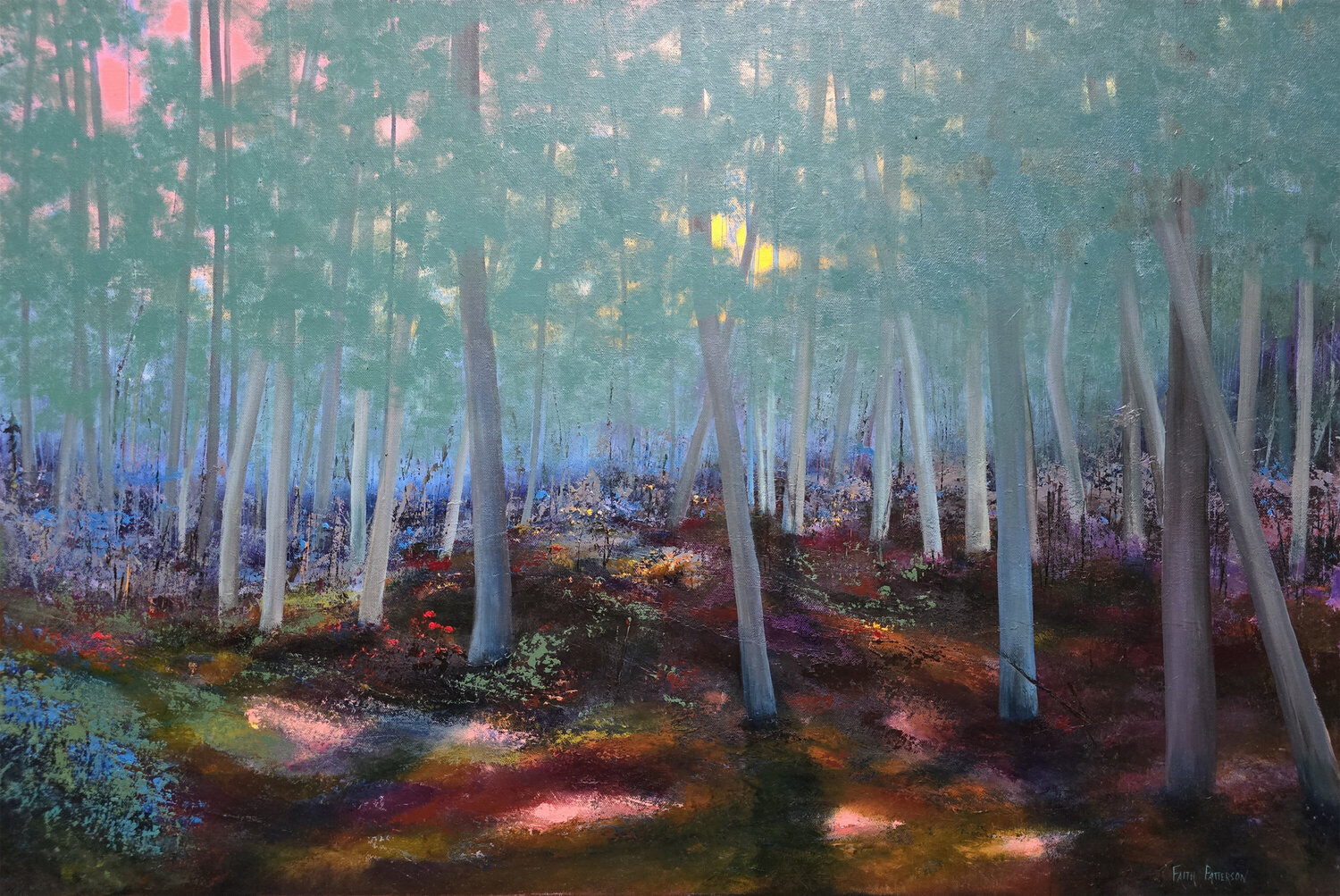 Presence of Light Faith Patterson Originalgemälde zu verkaufen