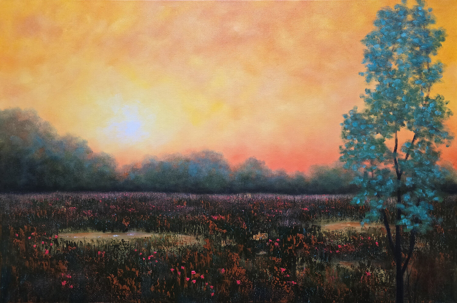 Sweet Solace Faith Patterson Originalgemälde zu verkaufen