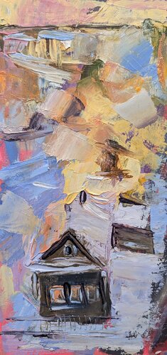 Winter by Marina Kaiser, Painting for Sale on Select