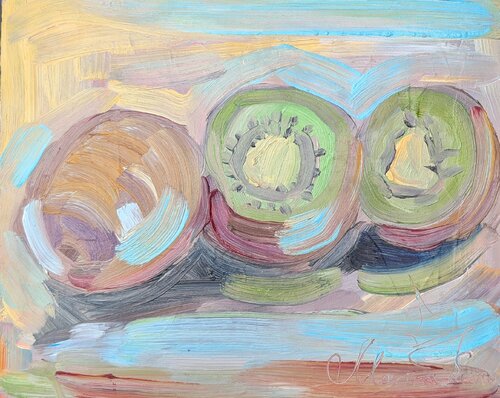 Smaragd by Marina Kaiser, Painting for Sale on Select
