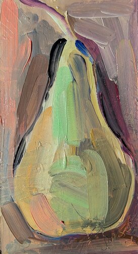 Birne Elegant by Marina Kaiser, Painting for Sale on Select