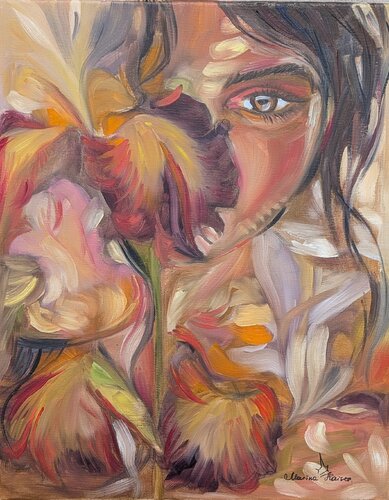 Was mein bleibt by Marina Kaiser, Painting for Sale on Select