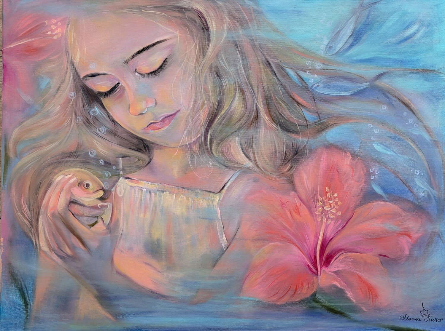 Wunsch Marina Kaiser Original painting for sale