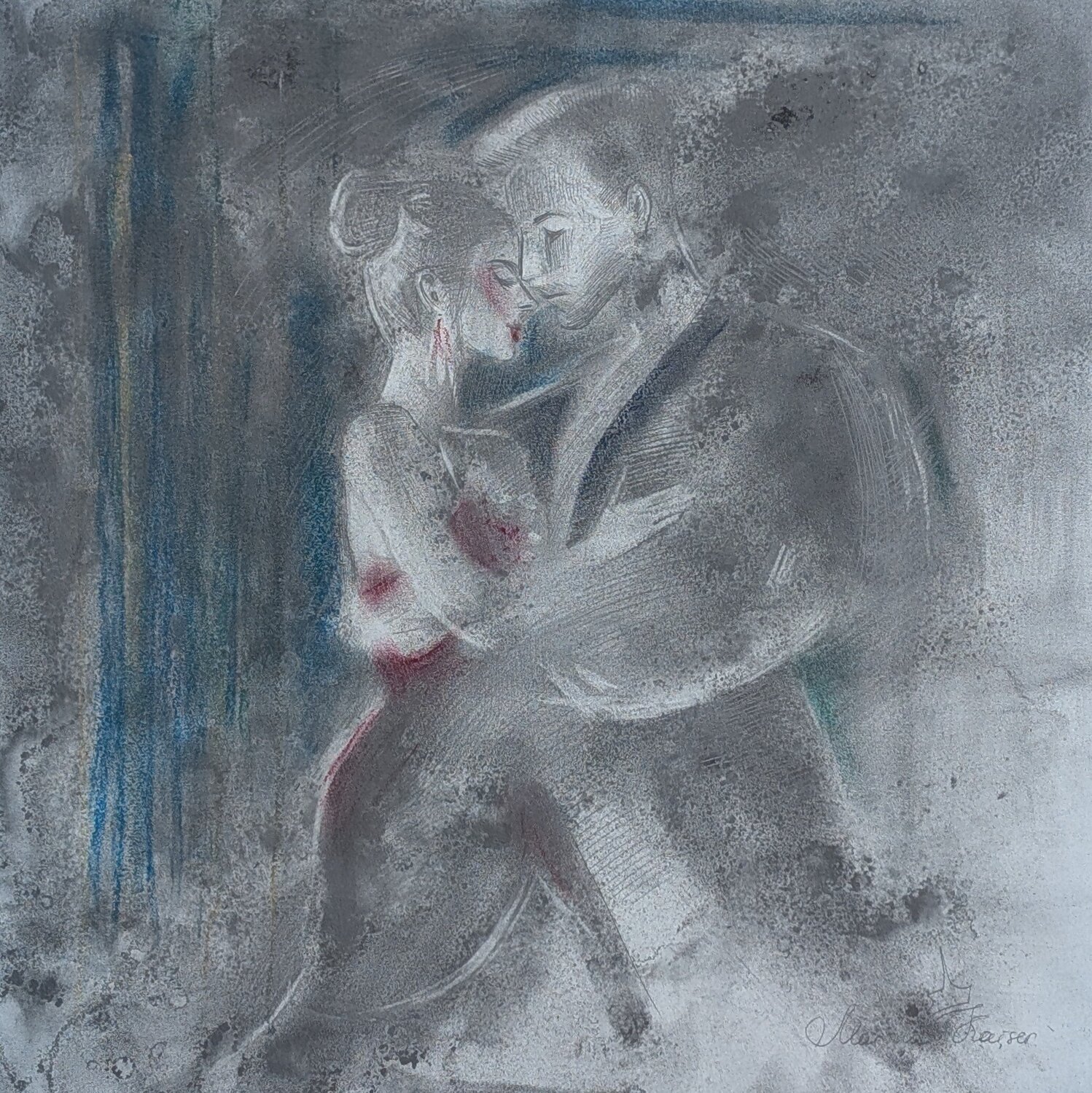 Tango Marina Kaiser Drawing for sale