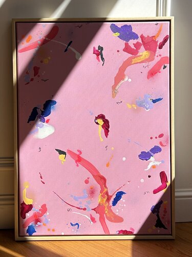 Garden of Sparks by Martina Gvizdova, Painting for Sale on Select